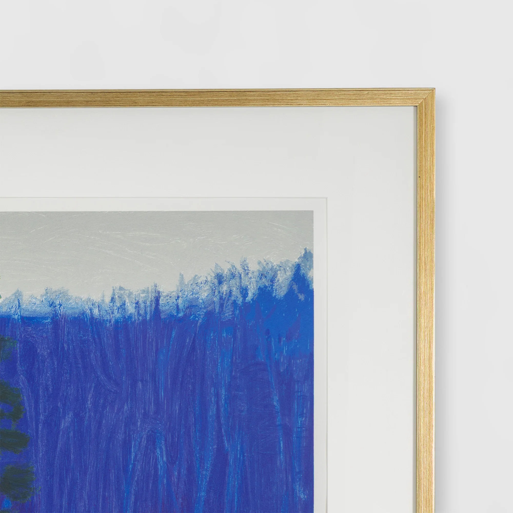 WOLF KAHN "DARK PINES" SCREENPRINT, 2001 - Image 12